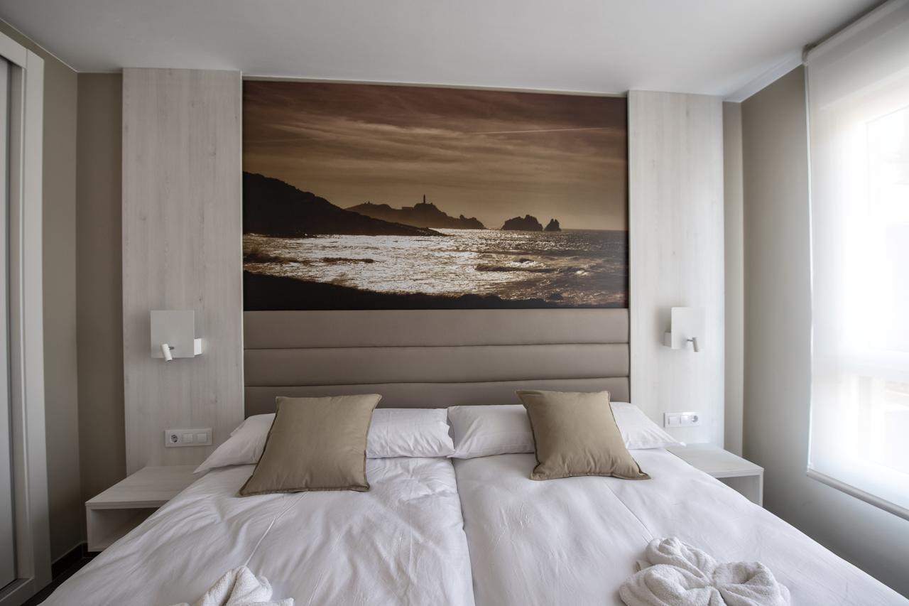 Apartamentos Vida Mar De Laxe Exteriör bild